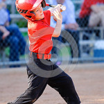 Boy swinging baseball bat 2