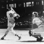 Ted Williams' follow through