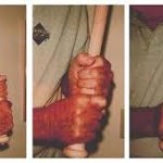Ted Williams' grip